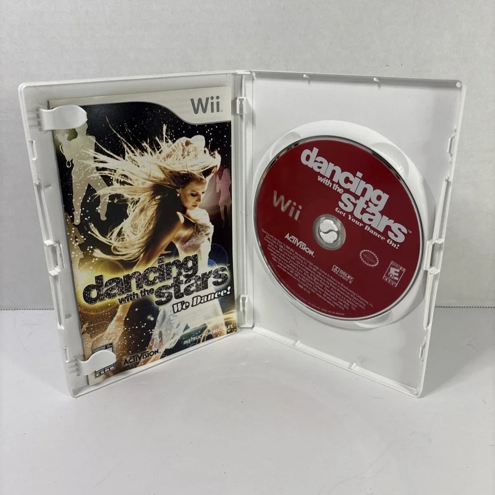 Dancing with the Stars We Dance! Nintendo Wii CIB Activision 2008 75699101US
